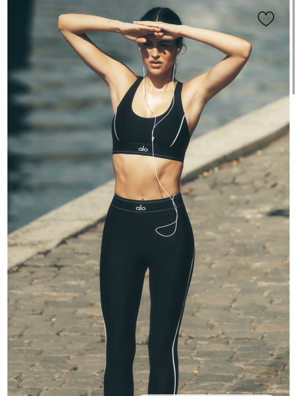 Alo yoga airlift suit up legging set